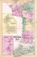 Oyster Bay South Part Farmingdale Town  Jericho Town, Long Island 1873